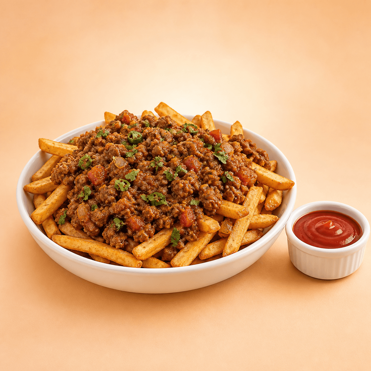 Keema Loaded Fries