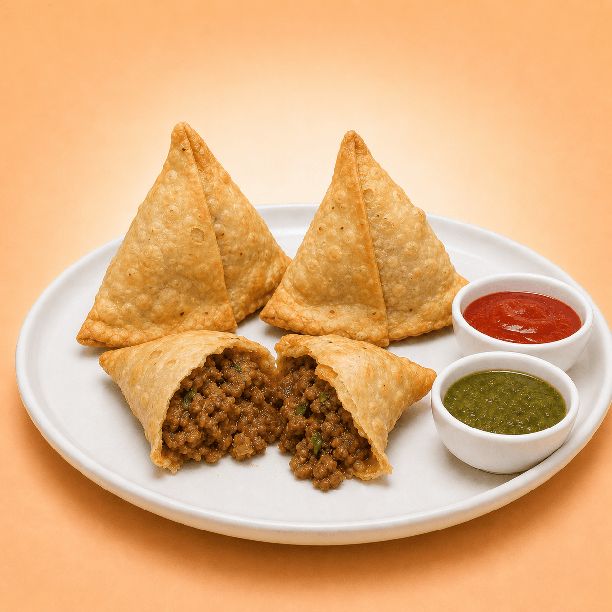 Beef Keema Samosa